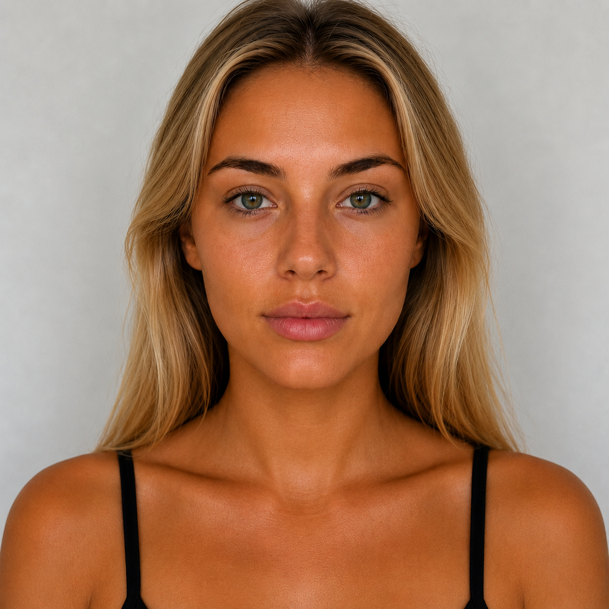 After beauty treatment result